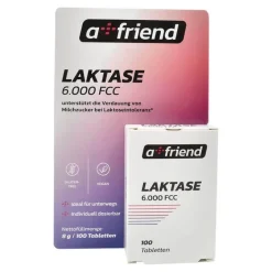 Laktase-A Friend Laktase 6.000 FCC bei Laktoseintol.Tabletten , 100 St
