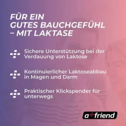 Laktase-A Friend Laktase 6.000 FCC bei Laktoseintol.Tabletten , 100 St