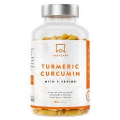 Curcumin + Piperin vegan Kapseln, 180 St^Aavalabs New