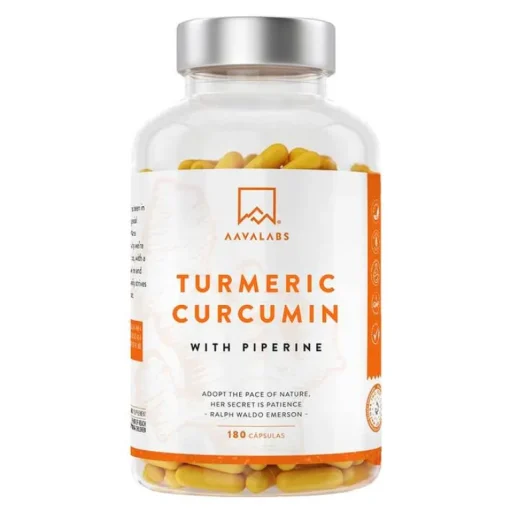 Curcumin + Piperin vegan Kapseln, 180 St^Aavalabs New