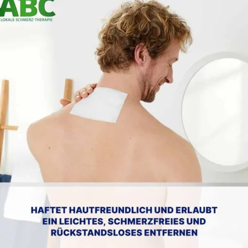 ABC Wärme-Pflaster sensitive-Vlies Hansaplast med, 2 St- Wärmepflaster