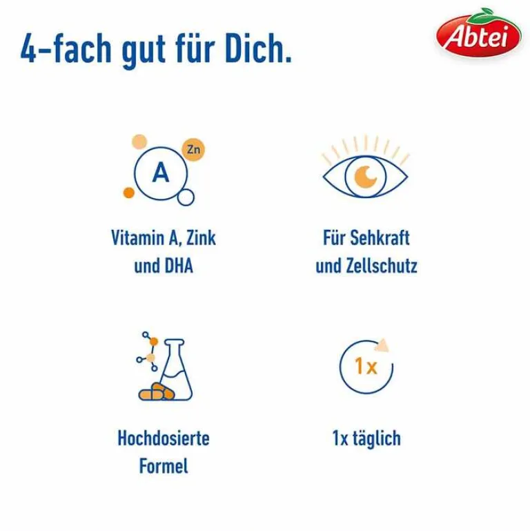 Abtei Augenvitamine-Augen Vital Tag & Nacht Kapseln, 30 St