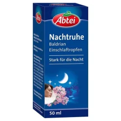 Abtei Baldrian|Beruhigungsmittel-Nachtruhe Baldrian Einschlaftropfen, 50 ml