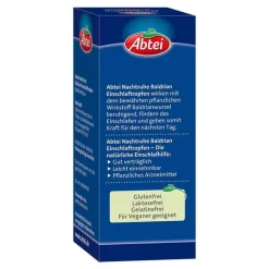 Abtei Baldrian|Beruhigungsmittel-Nachtruhe Baldrian Einschlaftropfen, 50 ml