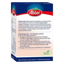 Omega 3 Kapseln-Abtei Omega-3 Plus Kapseln , 60 St