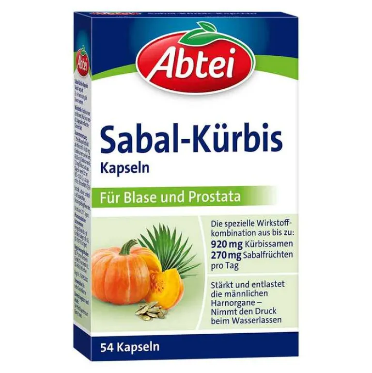 Sabal Kürbis Kapseln, 54 St^Abtei New