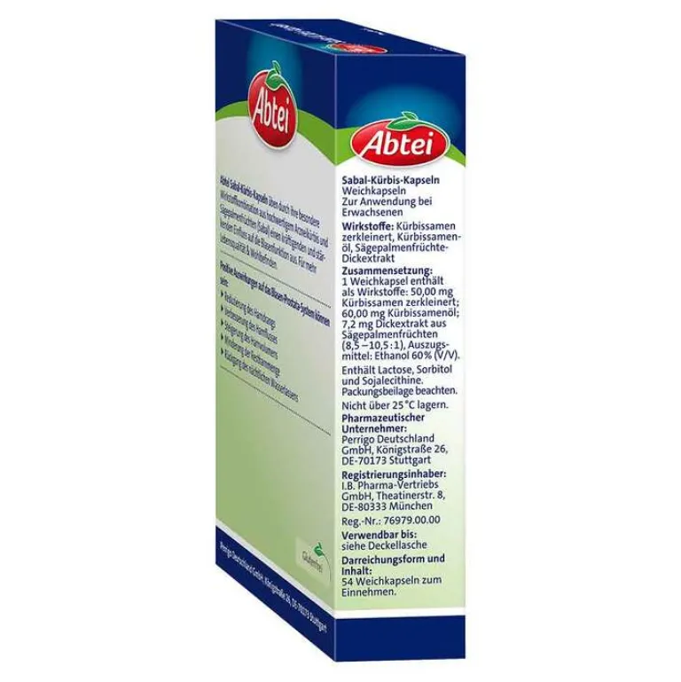 Sabal Kürbis Kapseln, 54 St^Abtei New