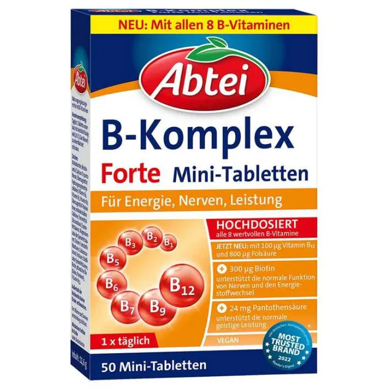 Abtei Multivitamine-Vitamin B Komplex forte Tabletten, 50 St