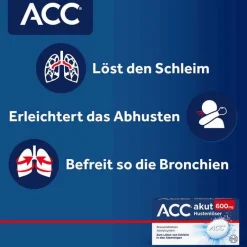 ACC akut 600 mg Hustenlöser, Brausetabletten, 10 St- Hustenlöser