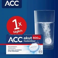 ACC akut 600 mg Hustenlöser, Brausetabletten, 10 St- Hustenlöser