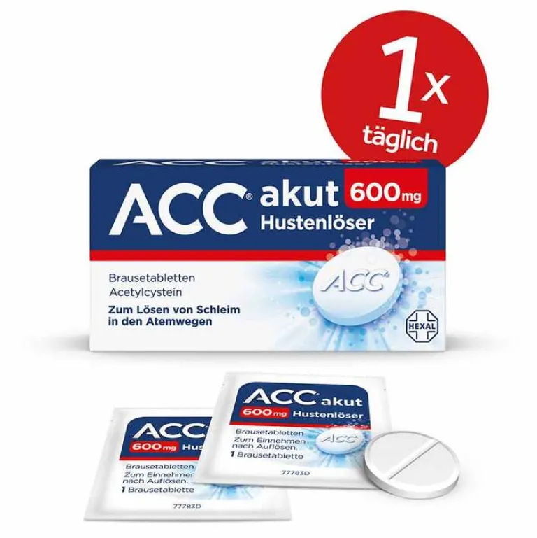 ACC Hustenlöser-akut 600 mg Hustenlöser, Brausetabletten, 20 St