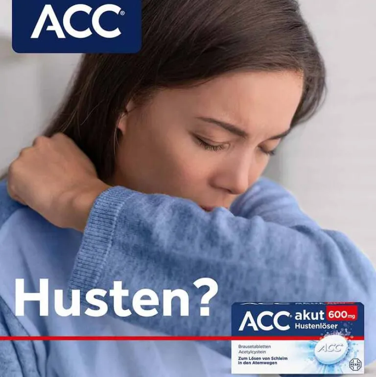 ACC akut 600 mg Hustenlöser, Brausetabletten, 40 St- Hustenlöser
