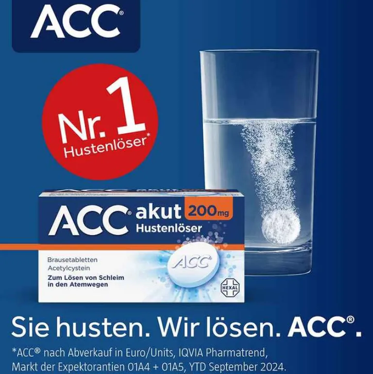 akut 200 mg Hustenlöser, Brausetabletten, 20 St^ACC Clearance