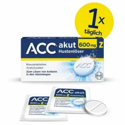 ACC akut 600 mg Z Hustenlöser, Brausetabletten, 10 St- Hustenlöser