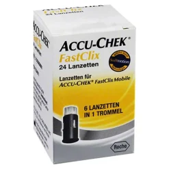 Accu Chek ACCU-CHEK® FastClix Lanzetten, 24 St- Lanzetten & Stechhilfen
