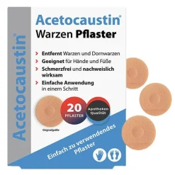 Acetocaustin Warzenpflaster, 20 St- Warzenstift