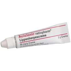 Aciclovir Lippenherpes, 2 g^Ratiopharm Hot