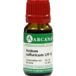 Arcana Acidum sulfuricum LM 6 Dilution, 10 ml- A