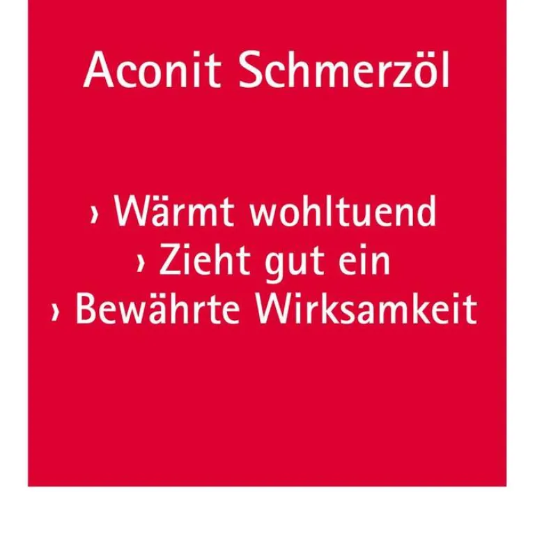 Aconit Schmerzöl, 50 ml^Wala Discount