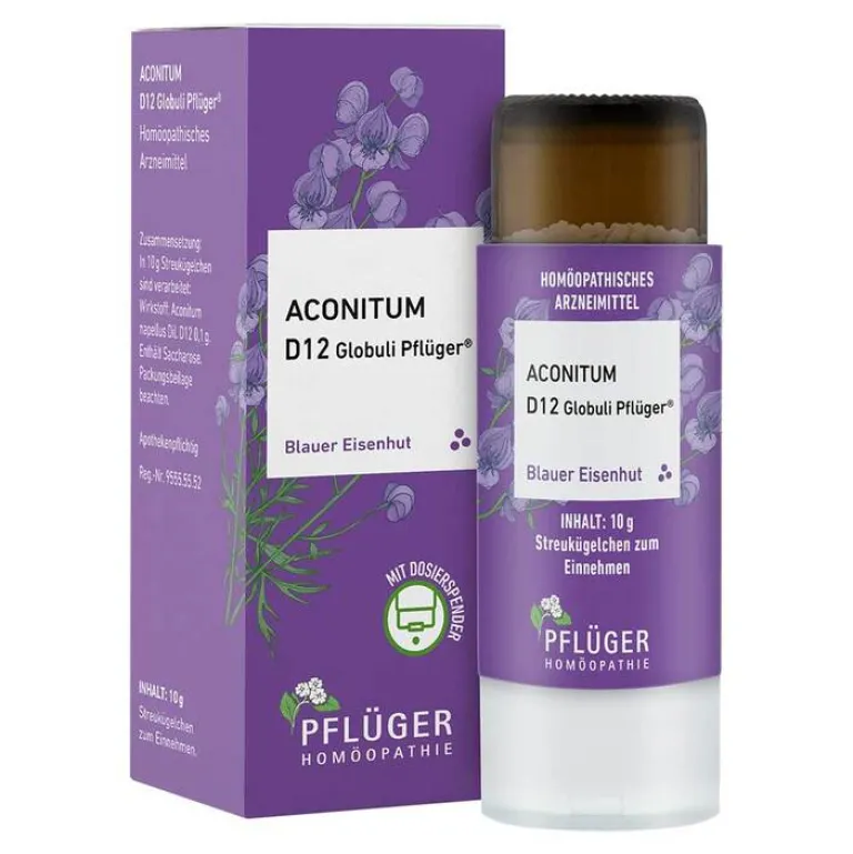 Pflüger A-Aconitum D12 Globuli Dosierspender, 10 g