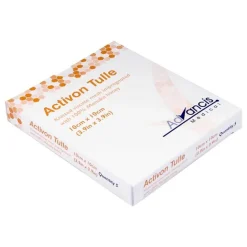 Activon Wundverband-Tulle Honig Wundauflage 10x10 cm, 5 St