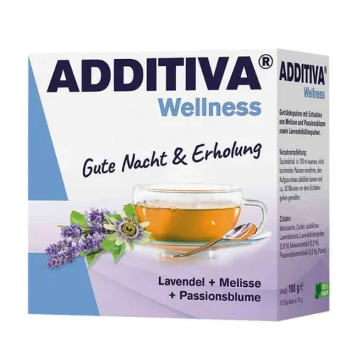Wellness Gute Nacht & Erholung Pulver, 10X10 g^Additiva Sale
