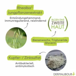 A-Derma Dermalibour + Barrier isolierende Creme, 50 ml- Empfindliche Haut|Trockene & Sensible Haut