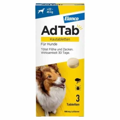 ™ Kautabletten für extra große Hunde 900 mg 22 bis 45 kg, 3 St^Adtab Discount