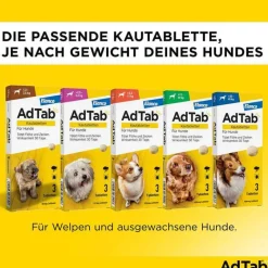 ™ Kautabletten für extra große Hunde 900 mg 22 bis 45 kg, 3 St^Adtab Discount