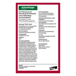 Advantage 250 für Hunde von 10-25 kg, 4 St- Flöhe, Zecken & Co.