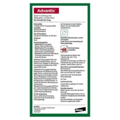 Spot-on Hund bis 4 kg Lösung, 4 St^Advantix Online