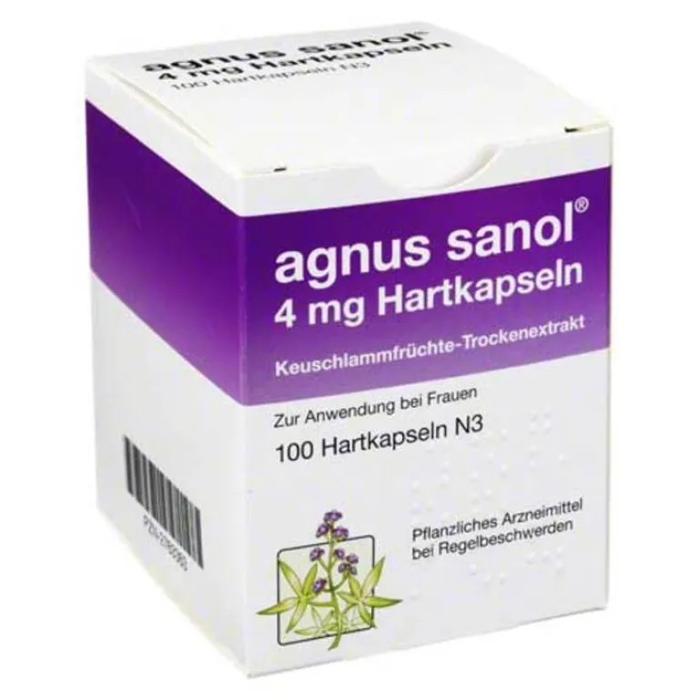 Hartkapseln, 100 St^Agnus sanol New