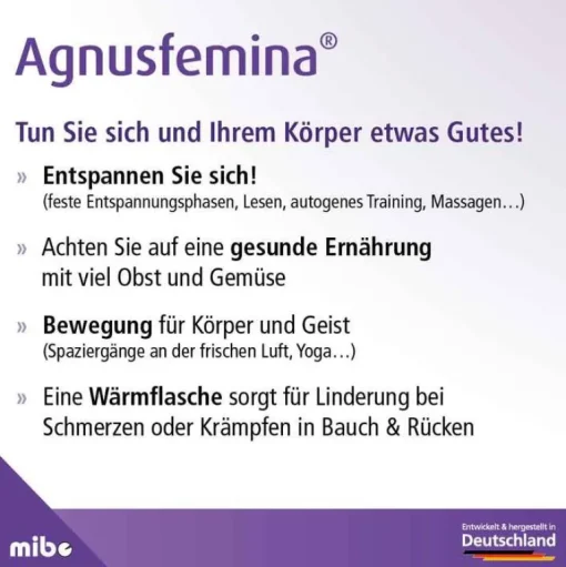 Agnusfemina Pms Behandeln-4 mg Filmtabletten , 60 St