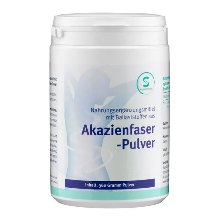 Supplementa Akazienfaser-Pulver, 360 g- Verdauung