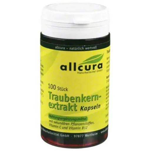 Allcura Opc-Traubenkernextrakt Kapseln, 100 St