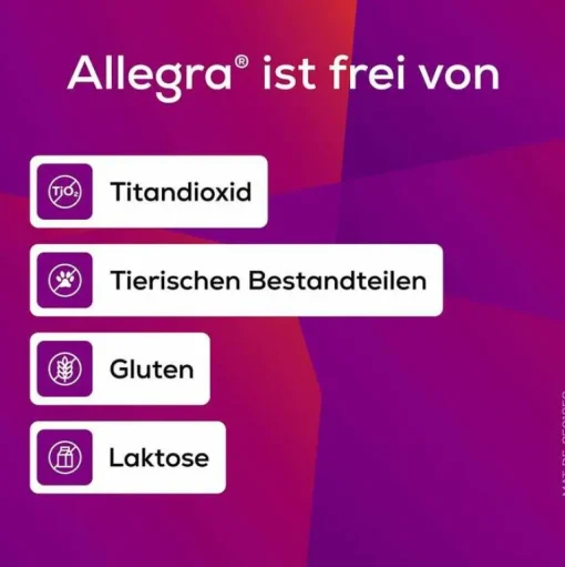 Allegra Allergie Medikamente|Bilastin-Allergietabletten Kinder 10 mg Schmelztabletten, 20 St
