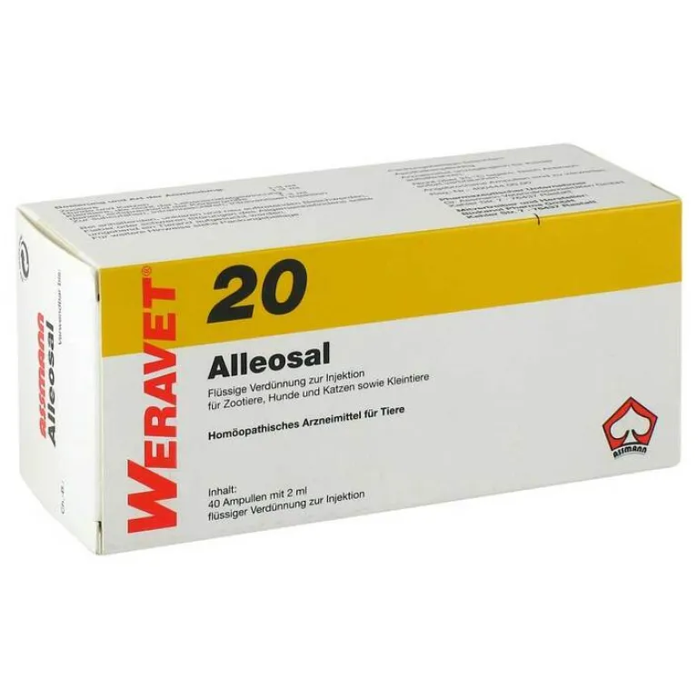 Alleosal Biokanol Pharma Gmbh-20 vet. Ampullen, 40X2 ml