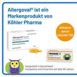 Köhler Allergoval® Kapseln, 50 St- Allergie Medikamente|Allergie Tabletten