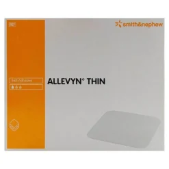Allevyn Wundverband-Thin 5x6 cm dünne Wundauflage, 10 St