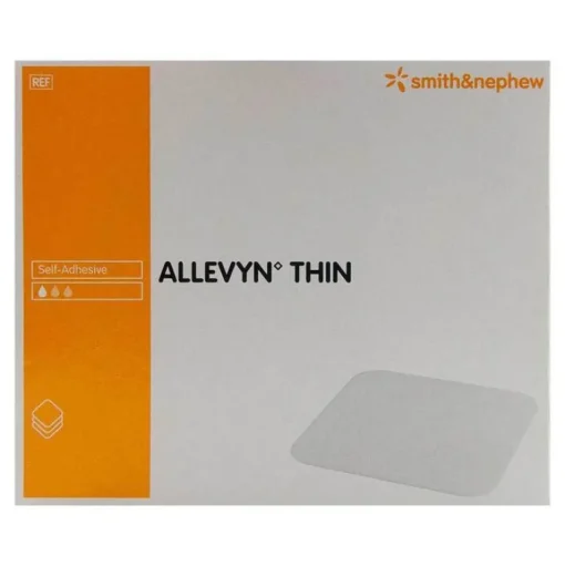 Allevyn Wundverband-Thin 5x6 cm dünne Wundauflage, 10 St