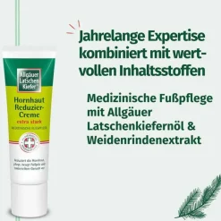 Hornhaut Reduziercreme extra stark, 30 ml^Allgäuer Latschenkiefer New