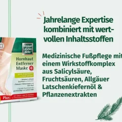 Allgäuer Latschenkiefer Hornhaut|Fußpflegeprodukte-Hornhaut Entferner Maske plus, 1 P
