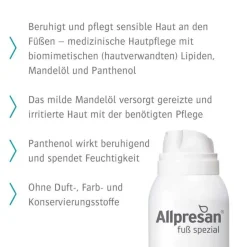 Allpresan Fußpflegeprodukte-Fuß spezial Original Schaum-Creme empfindliche Haut Nr.1, 125 ml