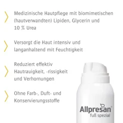 Allpresan Fußpflegeprodukte-Fuß spezial Original Schaum-Creme sehr trockene Haut Nr.3, 200 ml