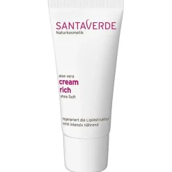 Aloe Vera Creme rich ohne Duft, 30 ml^Santaverde Best