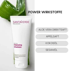 Santaverde Aloe Vera Reinigungsemulsion, 100 ml- Gesichtsreinigung