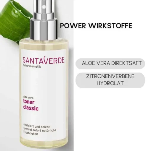 Santaverde Gesichtspflege-Aloe Vera Toner classic Spray, 100 ml