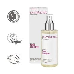 Santaverde Aloe Vera Toner sensitive Spray, 100 ml- Gesichtspflege