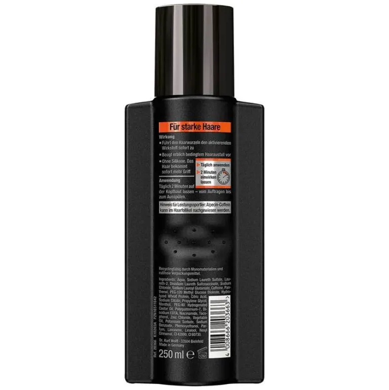 Alpecin Haare|Haarausfall & Schuppen-Coffein Shampoo C1 black Edition, 250 ml