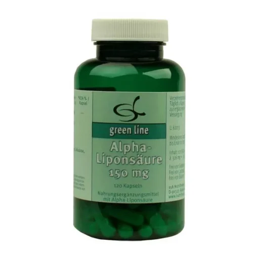 Green line Nutritheke Alpha Liponsäure 150 mg Kapseln, 120 St- Alpha Liponsäure